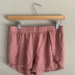 BOHO Pink Shorts